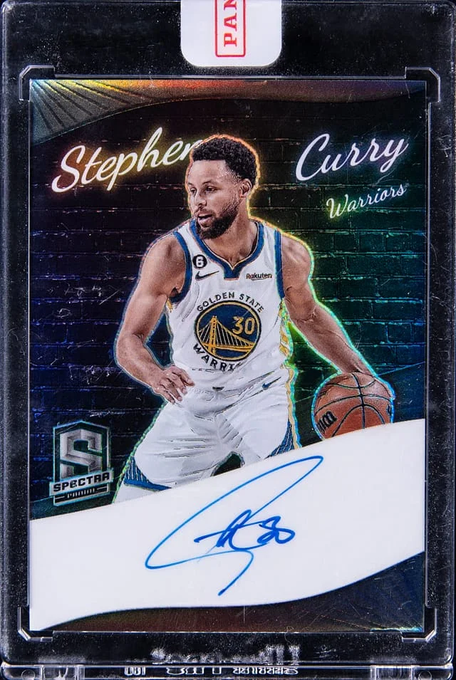 2022-23 Panini Spectra Stephen Curry Colorgraphs #CG-SCV card image