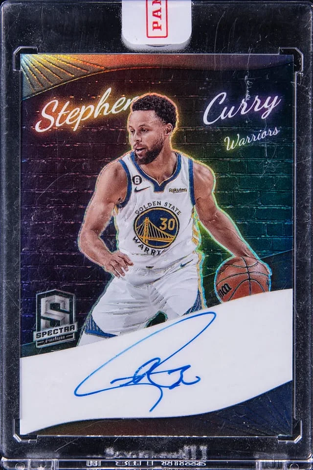 2022-23 Panini Spectra Stephen Curry Colorgraphs #CG-SCY card image