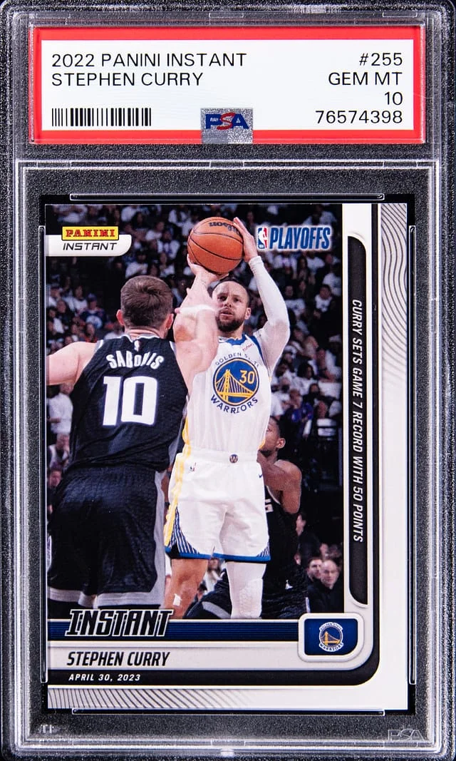 2022-23 Panini Stephen Curry Instant #255 card image