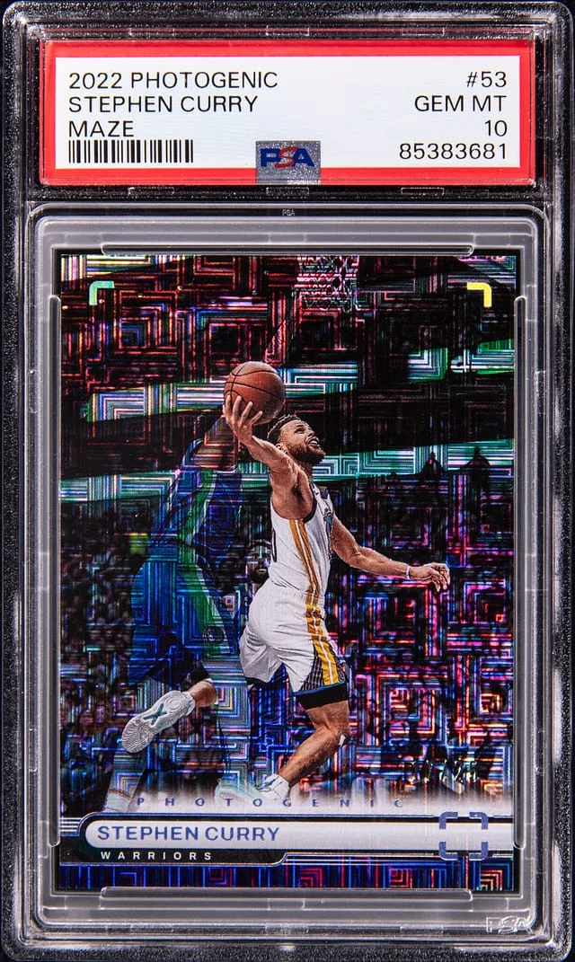 2022-23 Panini Stephen Curry Photogenic Maze #53 card image