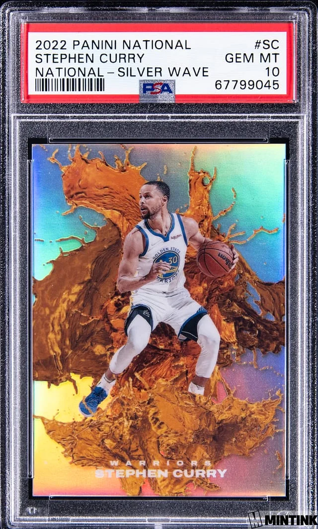2022-23 Panini Stephen Curry National Silver Wave #SC card image