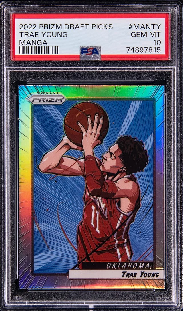 2022-23 Panini Trae Young Draft Picks Manga #MAN-TY card image