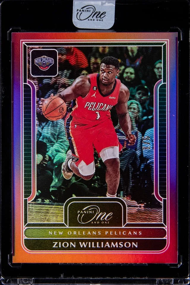 2022-23 Panini Zion Williamson - Panini Encased One & One Pink #85 card image
