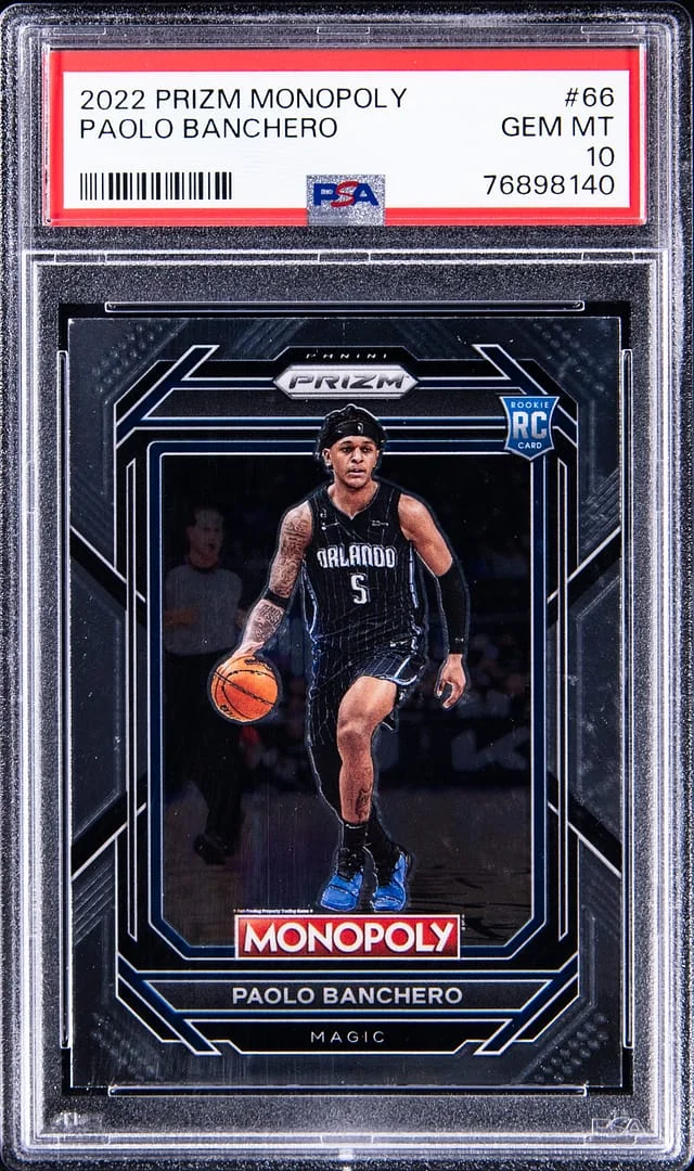 2022-23 Prizm Paolo Banchero Monopoly #66 card image