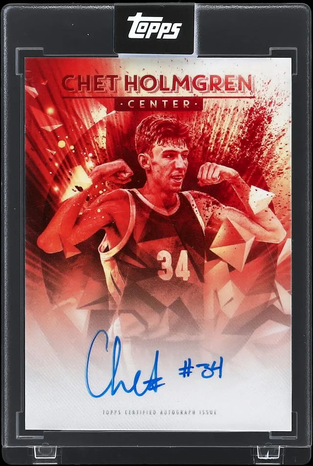 2022-23 Topps Chet Holmgren #5-A card image