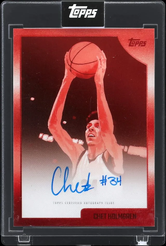 2022-23 Topps Chet Holmgren #9-A card image