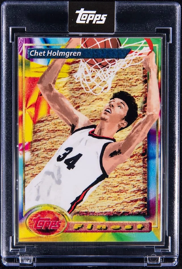 2022-23 Topps Chet Holmgren - Topps Encased Basketball #8A card image