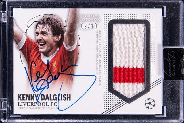 2022-23 Topps Dynasty Kenny Dalglish Autograph Patch #AP-KK2 card image