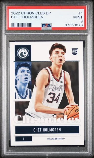 2022-24 Panini Chronicles Draft Picks Chet Holmgren #1 card image