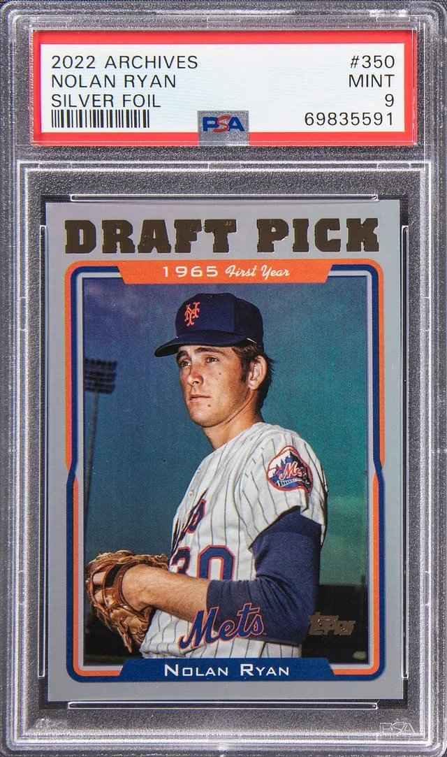 2022 Archives Silver Foil Nolan Ryan #350 card image