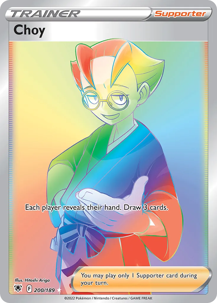 2022 Astral Radiance Choy #182/189 Rare Ultra card image