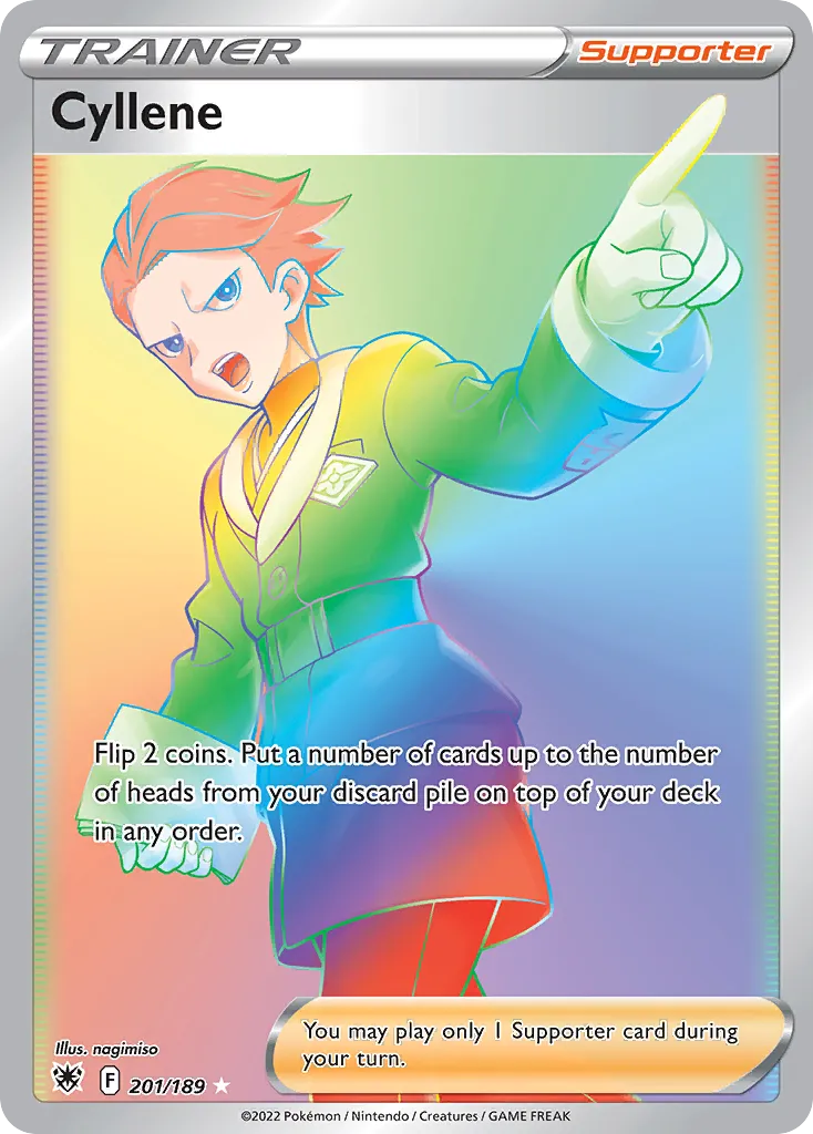 2022 Astral Radiance Cyllene Uncommon #138/189 Uncommon card image