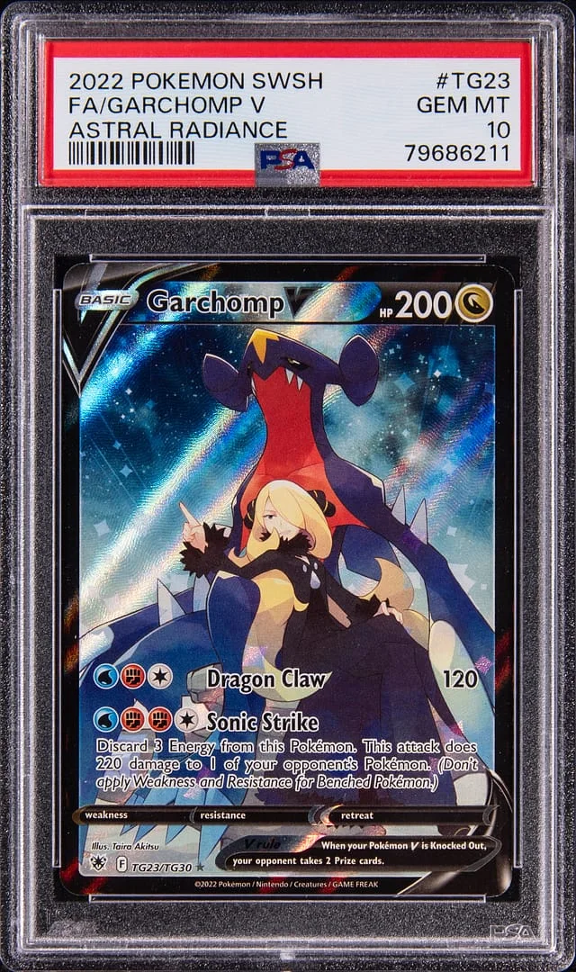 2022 Astral Radiance Garchomp V #TG23 Unlisted card image
