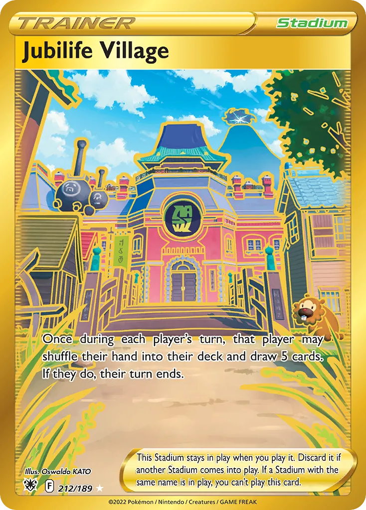 2022 Astral Radiance Jubilife Village Uncommon #148/189 Uncommon card image