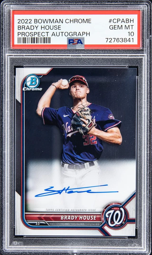2022 Bowman Chrome Brady House Prospect #CPABH card image