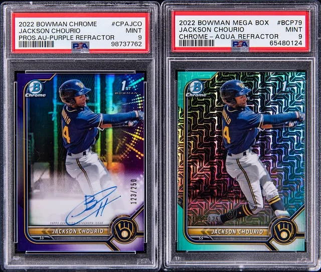 2022 Bowman Chrome Jackson Chourio #no-number card image
