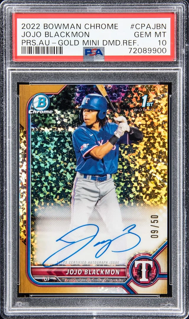 2022 Bowman Chrome Jojo Blackmon Prospect Autographs #CPAJBN card image