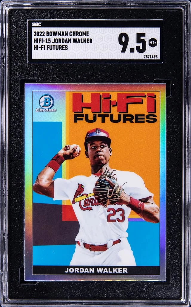 2022 Bowman Chrome Jordan Walker Hi-Fi Futures #HIFI15 card image