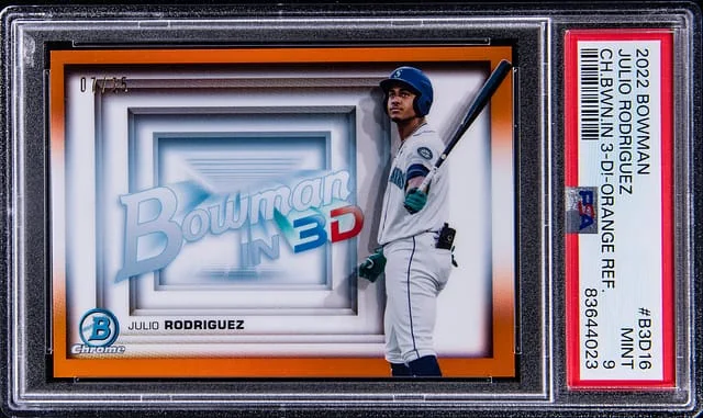 2022 Bowman Chrome Julio Rodriguez Bowman In 3-D! #B3D16 card image