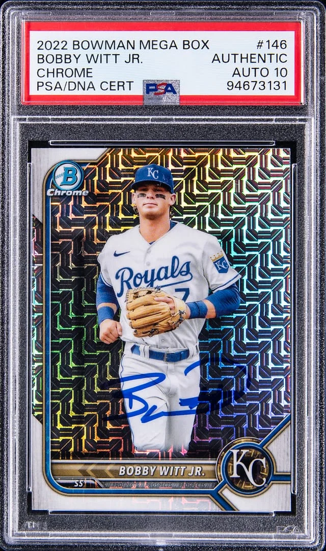 2022 Bowman Chrome Mega Box Bobby Witt Jr. #146 card image