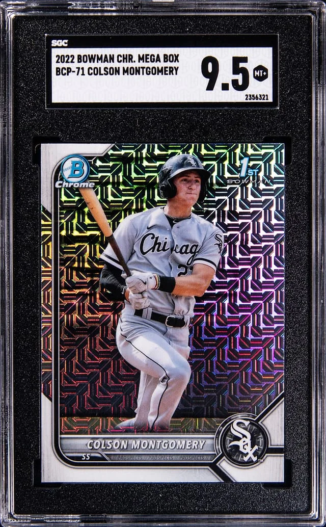 2022 Bowman Chrome Mega Box Colson Montgomery #BCP71 card image