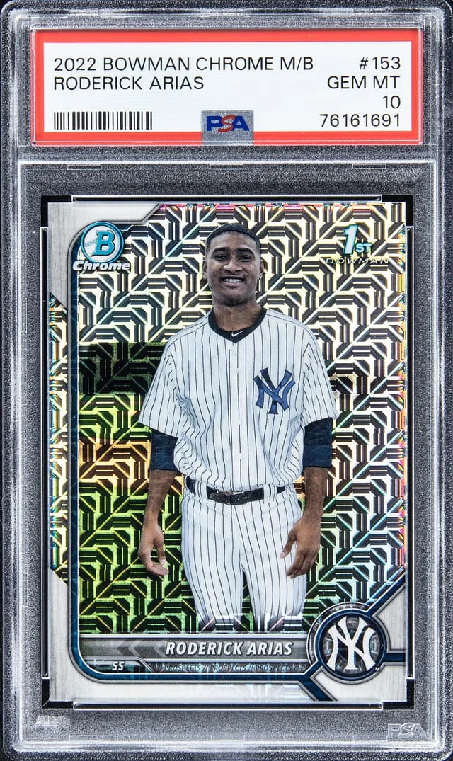 2022 Bowman Chrome Mega Box Roderick Arias #153 card image