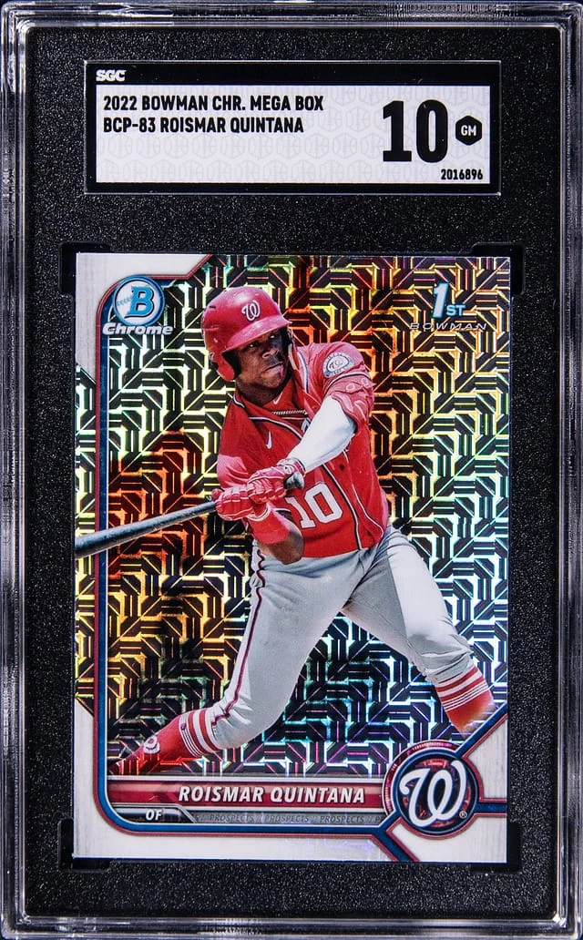 2022 Bowman Chrome Mega Box Roismar Quintana #BCP83 card image