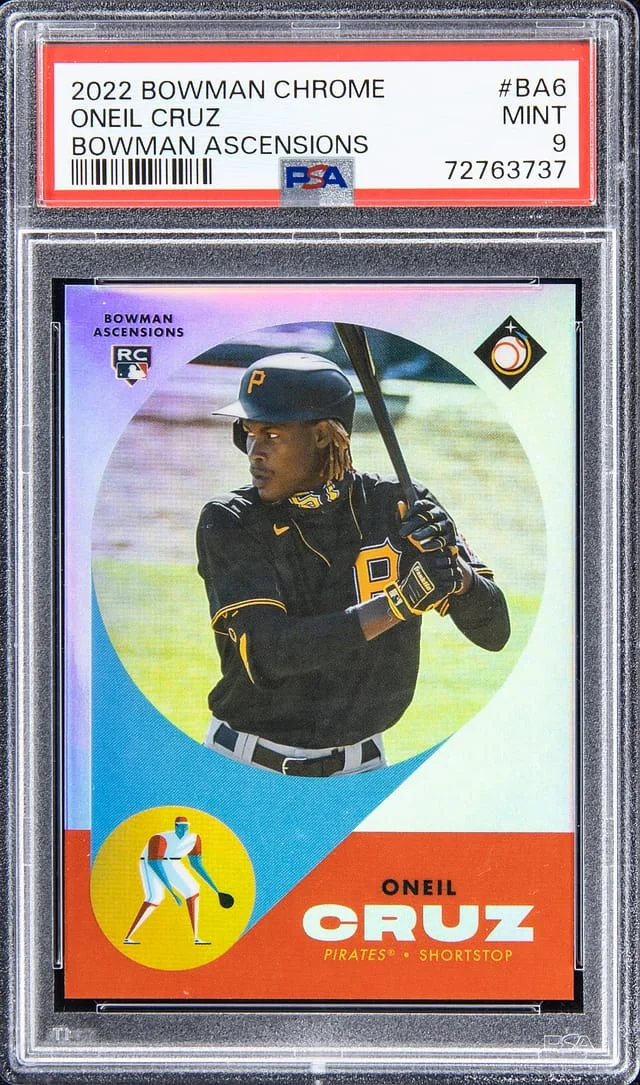 2022 Bowman Chrome O'Neal Cruz Bowman Ascensions #BA6 card image