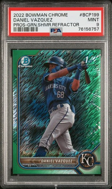 2022 Bowman Chrome Prospects Daniel Vazquez #BCP199 card image
