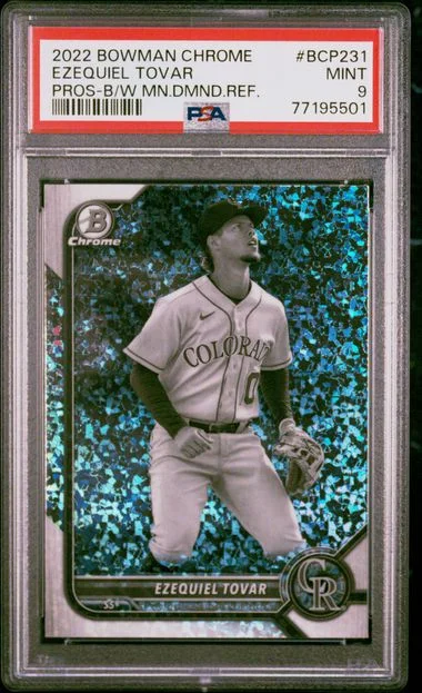 2022 Bowman Chrome Prospects Ezequiel Tovar #BCP231 card image