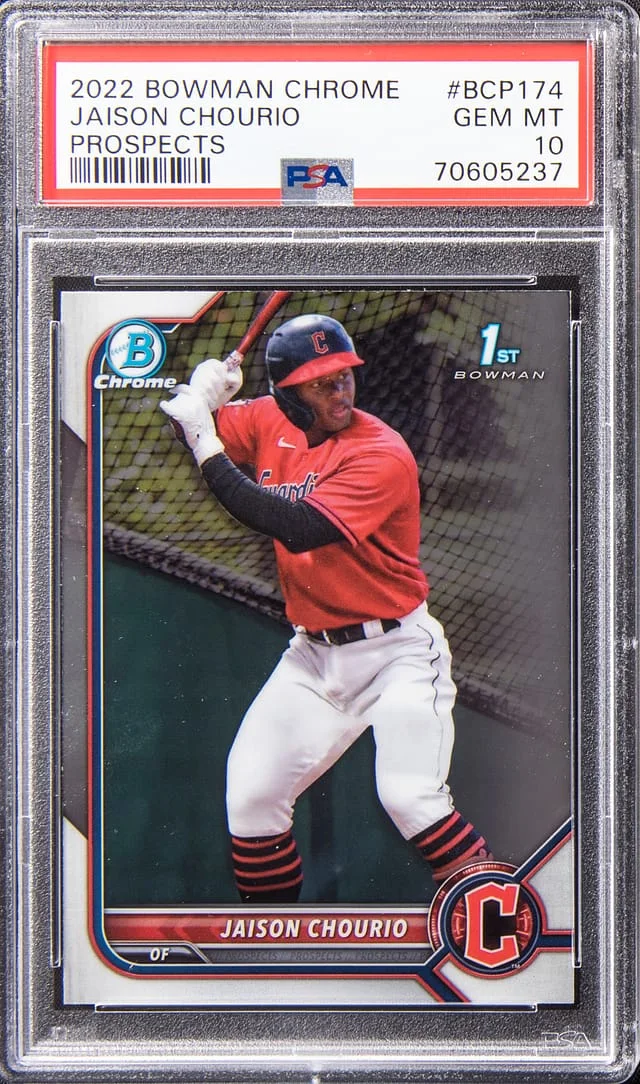 2022 Bowman Chrome Prospects Jaison Chourio #BCP-174 card image