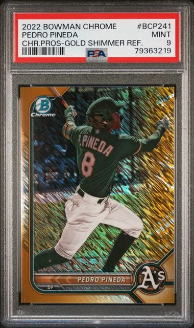 2022 Bowman Chrome Prospects Pedro Pineda #BCP241 card image