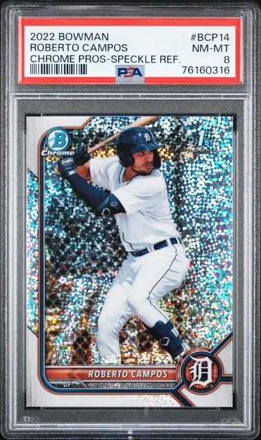 2022 Bowman Chrome Prospects Roberto Campos #BCP14 card image
