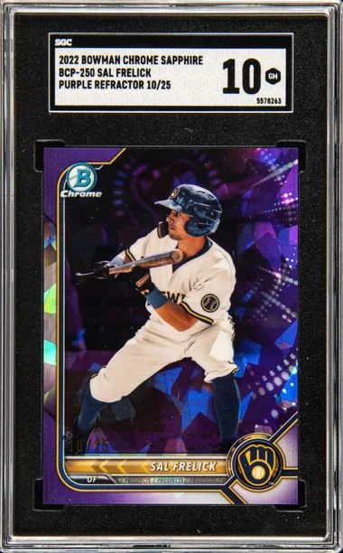 2022 Bowman Chrome Sal Frelick Edition Prospects #BCP-250 card image
