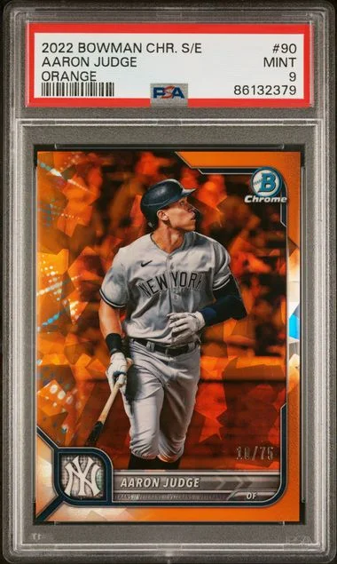 2022 Bowman Chrome Sapphire Aaron Judge Edition #90 card image