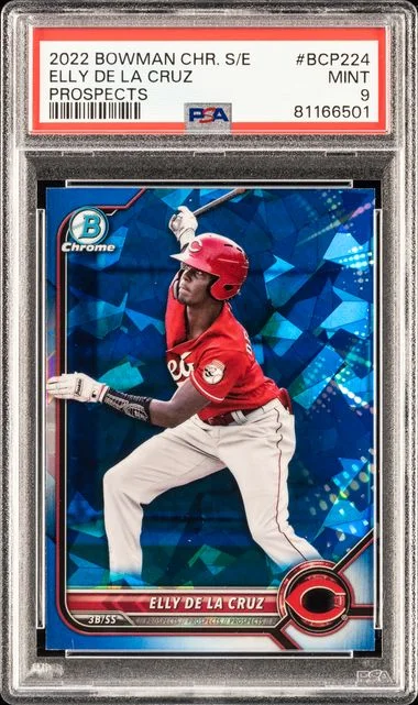 2022 Bowman Chrome Sapphire Elly De La Cruz Edition Prospects #Bcp224 card image