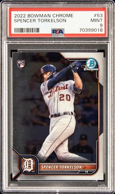2022 Bowman Chrome Spencer Torkelson #53 card image