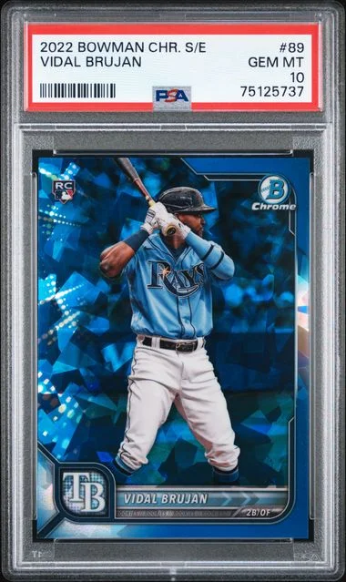 2022 Bowman Chrome Vidal Brujan Edition #89 card image