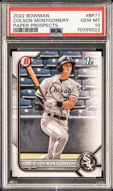 2022 Bowman Colson Montgomery Paper Prospects #Bp71 card image
