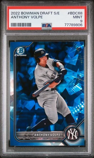 2022 Bowman Draft Anthony Volpe #BDC68 card image