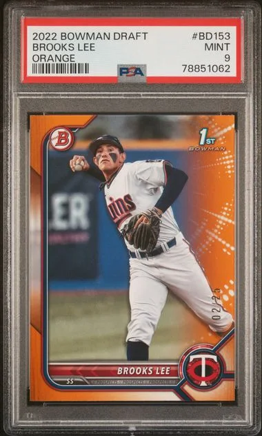 2022 Bowman Draft Brooks Lee #BD153 card image