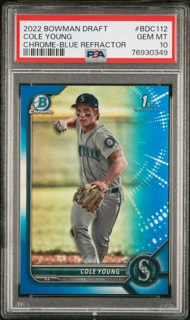2022 Bowman Draft Cole Young #BDC112 card image