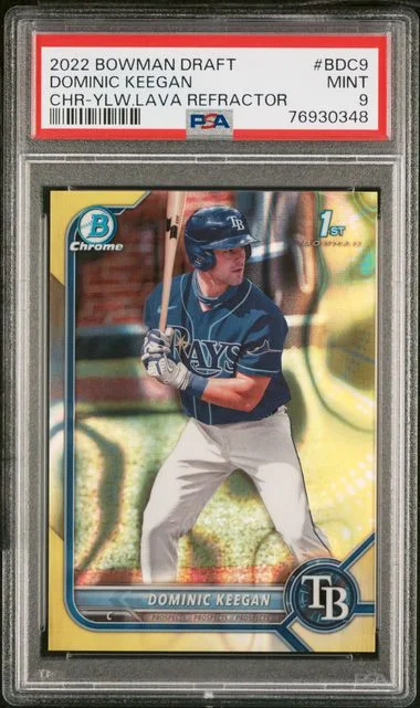 2022 Bowman Draft Dominic Keegan #BDC9 card image