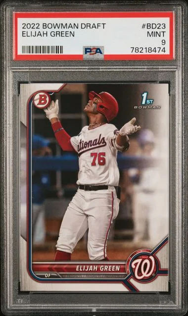 2022 Bowman Draft Elijah #BD23 card image