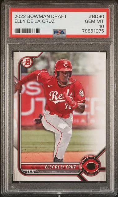 2022 Bowman Draft Elly De La Cruz #Bd80 card image