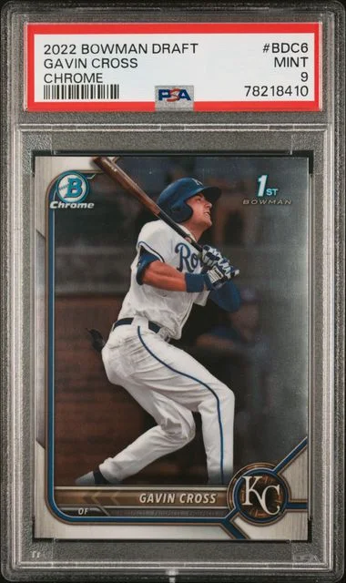 2022 Bowman Draft Gavin Cross #BDC6 card image