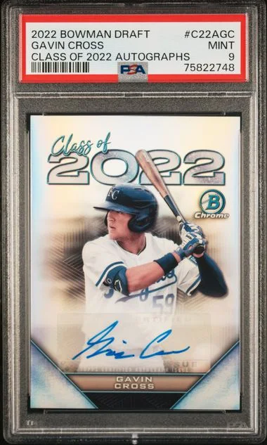 2022 Bowman Draft Gavin Cross Class Of 2022 Autographs #C22A-GC card image