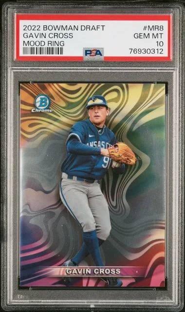 2022 Bowman Draft Gavin Cross Mood Ring #MR8 card image