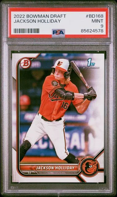 2022 Bowman Draft Jackson Holliday #BD168 card image