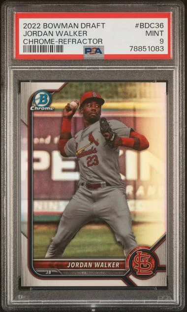 2022 Bowman Draft Jordan Walker #BDC36 card image